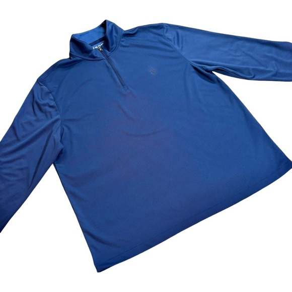 Izod Golf Men’s 1/4 Zip Pullover Long Sleeve Top, size Large - Picture 3 of 10